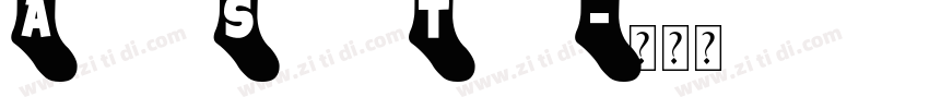 Argyle Socks Thick字体转换